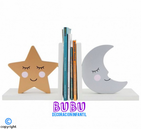 Sujetalibros personalizados en madera con tus diseños favoritos de dibujos y personajes infantiles
