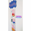 Preciosos medidores decorativos para pared para decoración de habitaciones infantiles. personalizados en madera con tus diseños favoritos. medidores de altura para pared para niñas