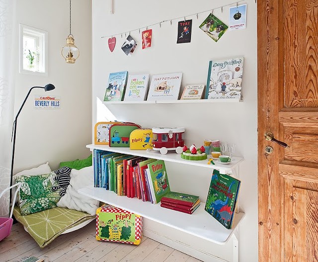 ¿Cómo crear un rincón de lectura en habitaciones infantiles? * BUBU